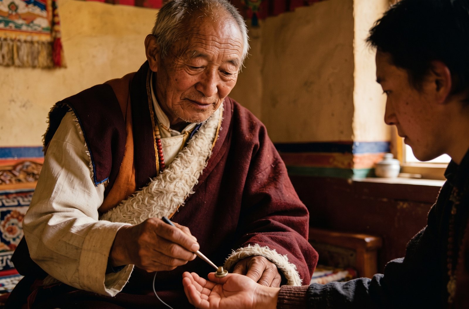 Traditional Sowa Rigpa consultation